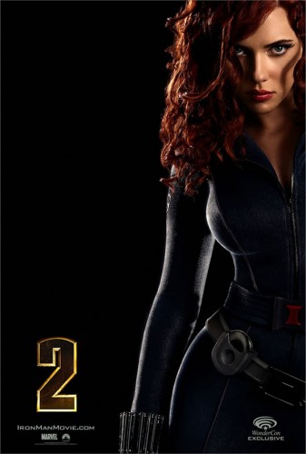 Clatto Verata Scarlett Johansson And Her Right Boob Sex Up New Iron Man 2 Poster The Blog