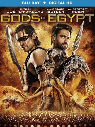 Gods of Egypt Blu-ray 3Dcover